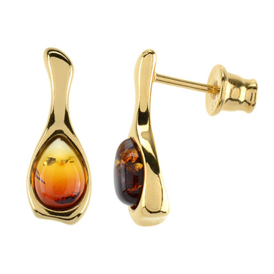 Baltic Amber Silver Earrings (dagen)