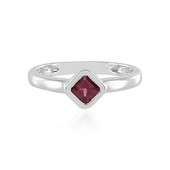 Rhodolite Silver Ring