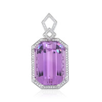 18K Patroke Kunzite Gold Pendant (AMAYANI)