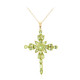 Burmese Peridot Silver Necklace