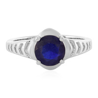 Madagascar Blue Sapphire Silver Ring