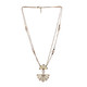 18K Silver Freshwater Pearl Gold Necklace (Estée Collection)
