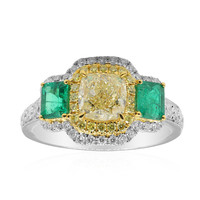 18K SI2 Yellow Diamond Gold Ring (CIRARI)