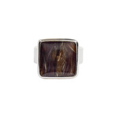 Praire Agate Silver Ring