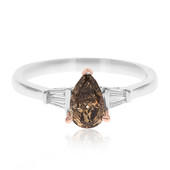 18K SI2 Brown Diamond Gold Ring (CIRARI)