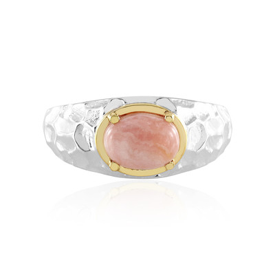 Rhodochrosite Silver Ring (Faszination Türkis)