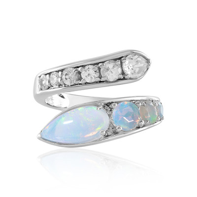 Welo Opal Silver Ring (de Melo)