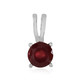 Madagascar Ruby Silver Pendant