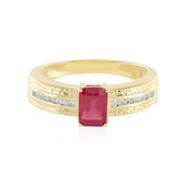 Bemainty Ruby Silver Ring (SAELOCANA)