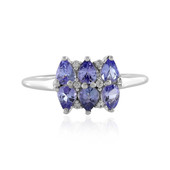 Tanzanite Silver Ring