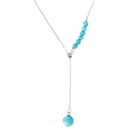 Larimar Silver Necklace