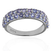 Tanzanite Silver Ring