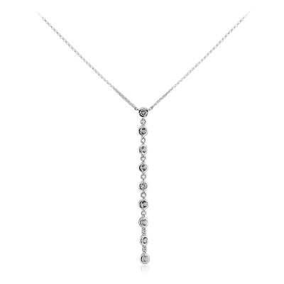 White Topaz Silver Necklace