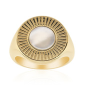 Mother of Pearl Silver Ring