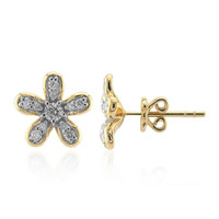 9K SI1 (G) Diamond Gold Earrings