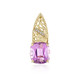 14K Patroke Kunzite Gold Pendant (de Melo)