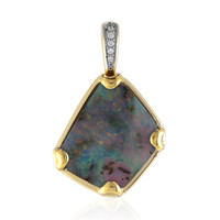 18K Boulder Opal Gold Pendant (Mark Tremonti)