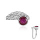 Madagascar Ruby Silver Ring (de Melo)