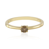 I2 Brown Diamond Silver Ring