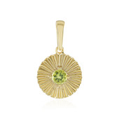 Peridot Silver Pendant