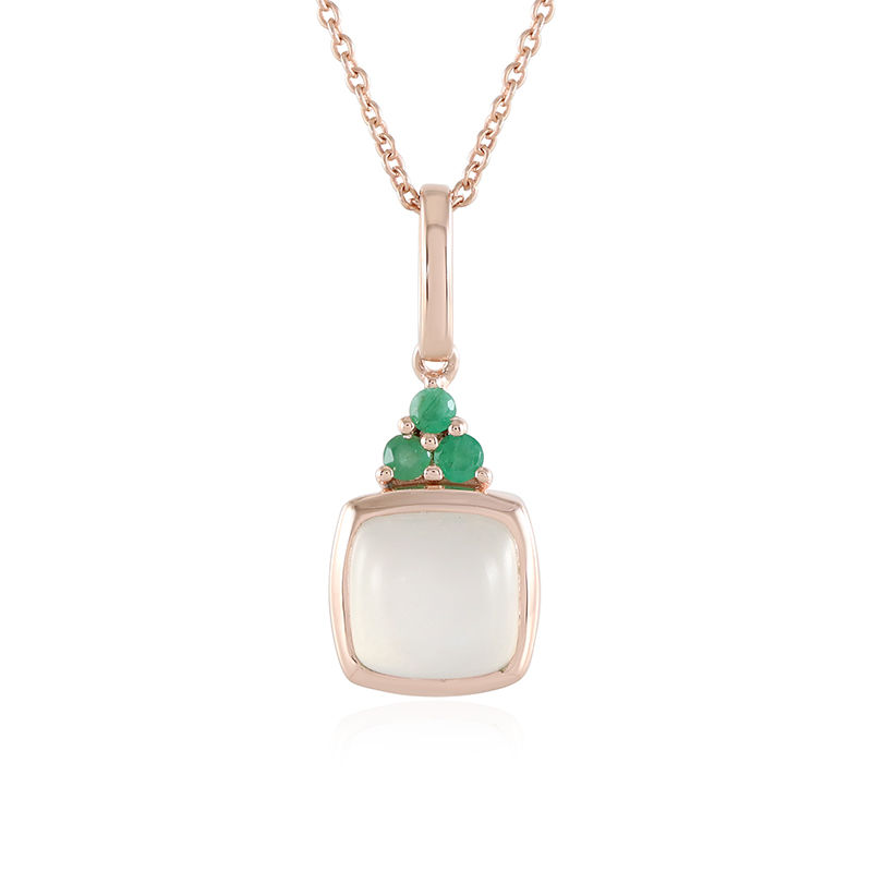 Elegant silver rainbow moonstone gemstone necklaces – Khalsa Raj