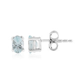 Brazilian Aquamarine Silver Earrings