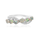 Welo Opal Silver Ring