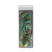 Abalone Shell Silver Pendant (MONOSONO COLLECTION)