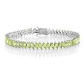 Arizona Peridot Silver Bracelet