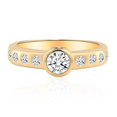 14K SI1 (G) Diamond Gold Ring (Annette)