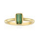 Benedito Green Tourmaline Silver Ring