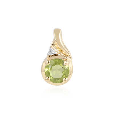 Peridot Silver Pendant