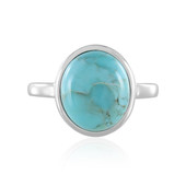 Kingman Blue Mojave Turquoise Silver Ring