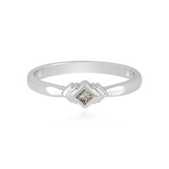 I2 Brown Diamond Silver Ring