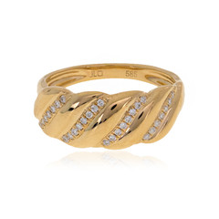 14K Flawless (F) Diamond Gold Ring (LUCENT DIAMONDS)