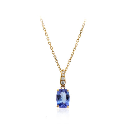 10K Tanzanite Gold Necklace