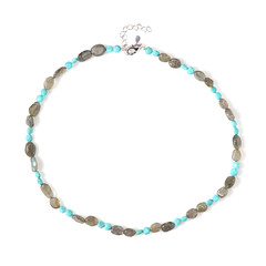 Arizona Turquoise Silver Necklace