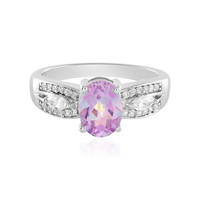 Lilac Topaz Silver Ring