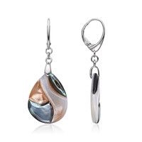 Mother of Pearl Silver Earrings