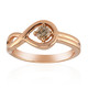 9K VS1 Argyle Rose De France Diamond Gold Ring (Annette)