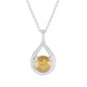 Citrine Silver Necklace