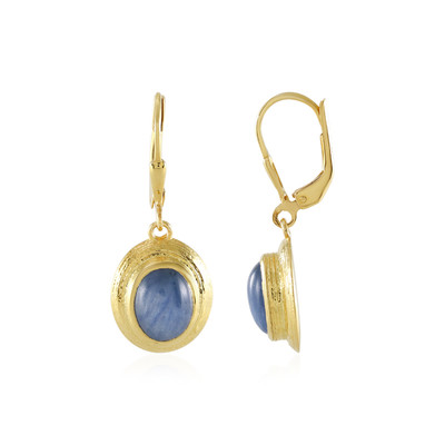 Nepal Kyanite Silver Earrings (MONOSONO COLLECTION)