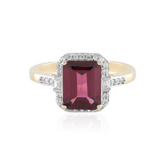 9K Rhodolite Gold Ring