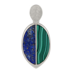 Malachite Silver Pendant