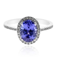 18K AAA Tanzanite Gold Ring (CIRARI)