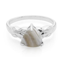 Botswana Agate Silver Ring