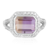 Ametrine Silver Ring