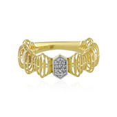 9K I1 (I) Diamond Gold Ring (Ornaments by de Melo)