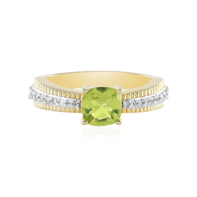 Peridot Silver Ring