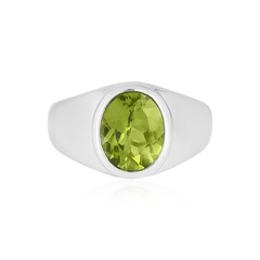 Peridot Silver Ring